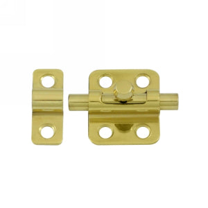 Deltana 2 Inch Barrel Bolt - Polished Brass