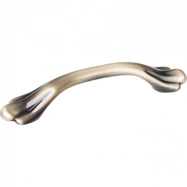 Hardware Resources Kingsport Brushed Antique Brass Cabinet Pull
