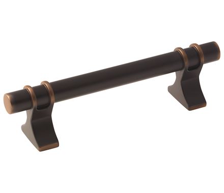 Amerock Davenport 3 3/4 Inch Cabinet Pull Oil Rubbed Bronze