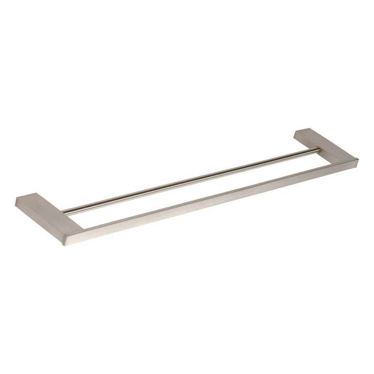Parker Bath Towel Bar 24 Inch Double Brushed Nickel