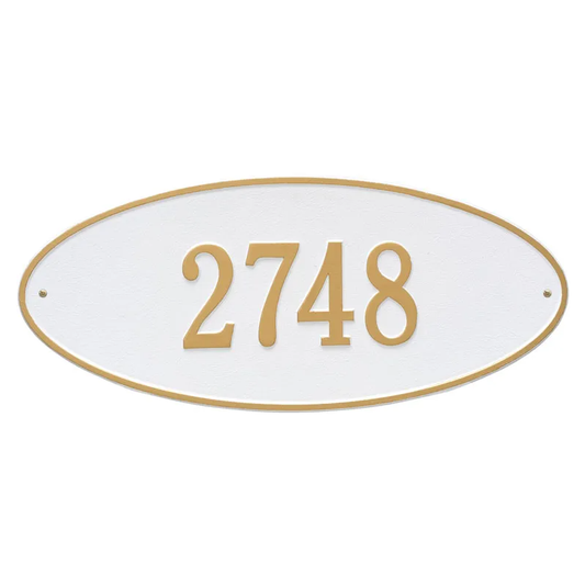 Whitehall Madison Oval Estate Wall One Line WH4009