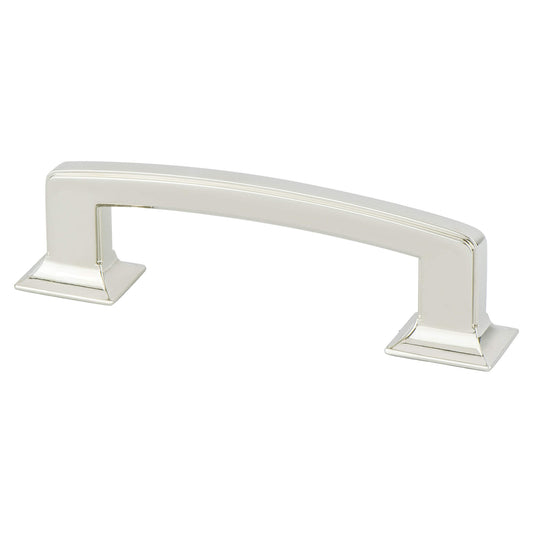 Berenson Designers' Group 10 Flat Pull 96MM CC Polished Nickel