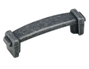 Amerock 3 Inch Forgings Etched Cabinet Pull In Wrought Iron