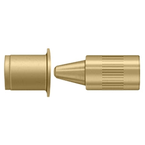 Deltana Solid Brass Door Mounted Security Stop