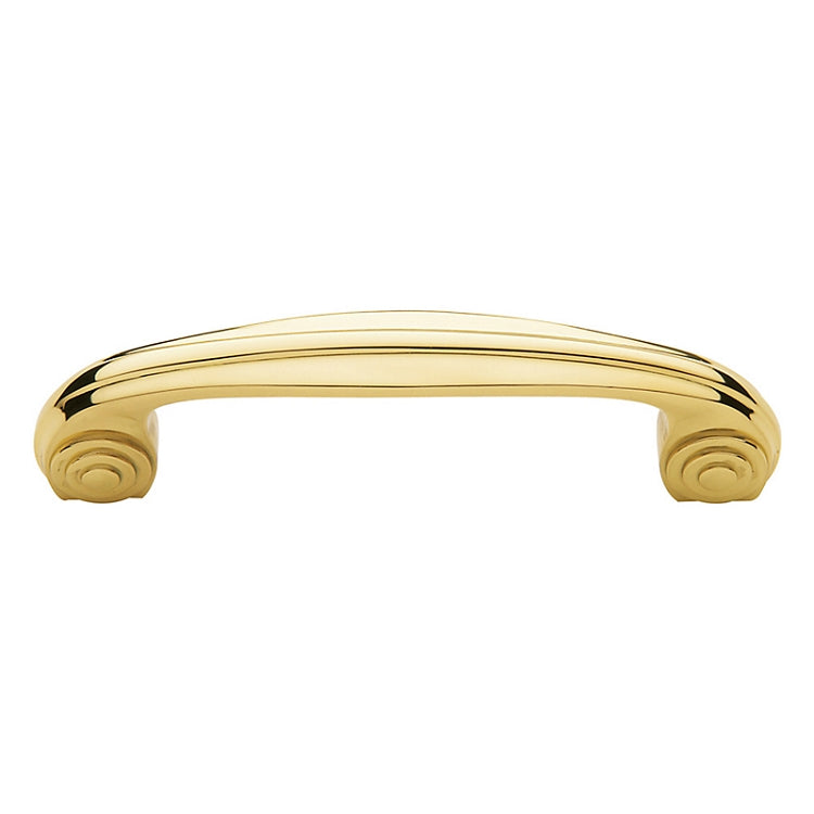 Baldwin 4437 Deco Pull - 3.5" CTC X 1.2" P.
