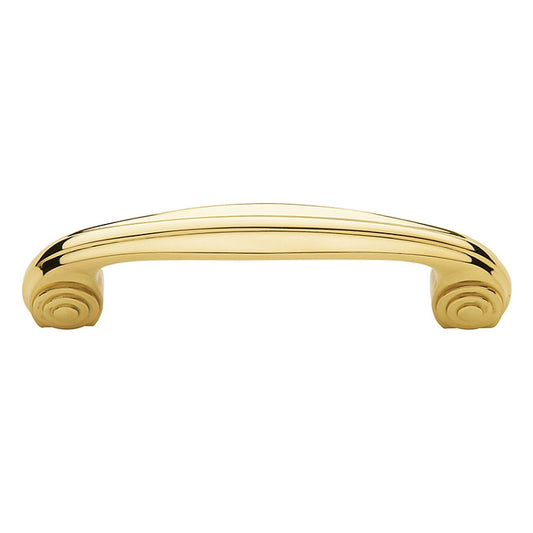 Baldwin 4437 Deco Pull - 3.5" CTC X 1.2" P.