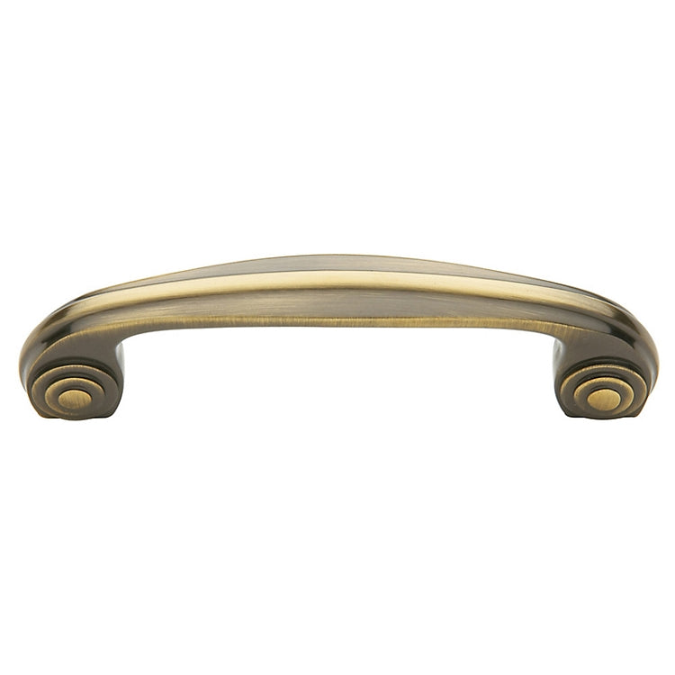 Baldwin 4437 Deco Pull - 3.5" CTC X 1.2" P.