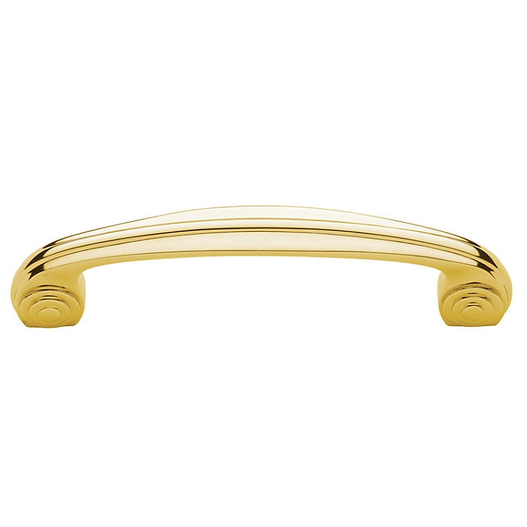 Baldwin 4438 Deco Pull - 4" CTC X 1.3" P.
