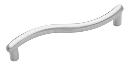 Amerock 3-3/4 Inch Basic Worm Cabinet Pull In Satin Nickel