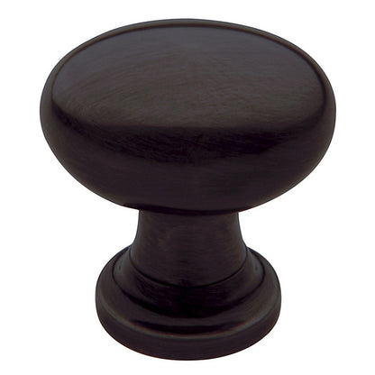 Baldwin 4910 Oval Knob - 1.125" Diameter
