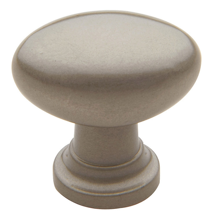 Baldwin 4910 Oval Knob - 1.125" Diameter