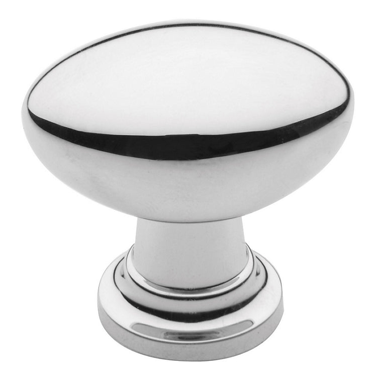 Baldwin 4910 Oval Knob - 1.125" Diameter