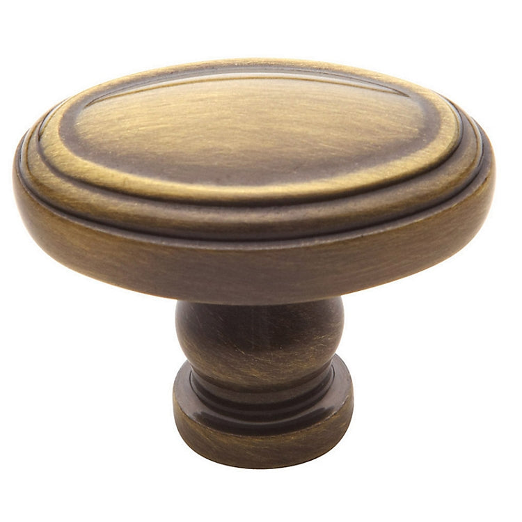 Baldwin 4915 Decorative Oval Knob - 1.5" Diameter