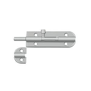 Deltana 4 Inch Barrel Bolt - Stainless Steel