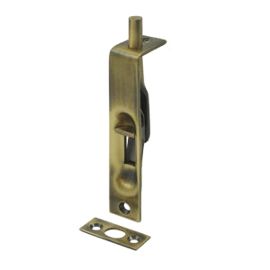 Deltana 4 Inch Heavy Duty Flush Bolt - Antique Nickel