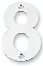 Inox 4" House Number