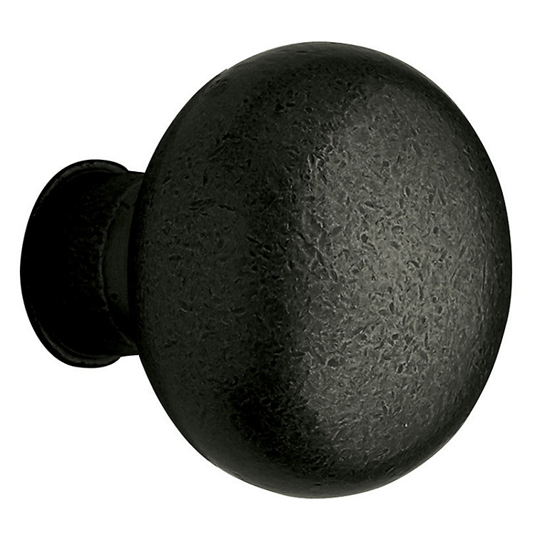 Baldwin Estate 5000 Knob In Distressed Oil Rubbed Bronze