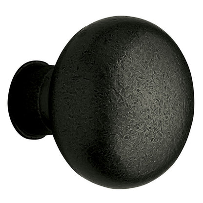 Baldwin Estate 5000 Knob In Distressed Oil Rubbed Bronze