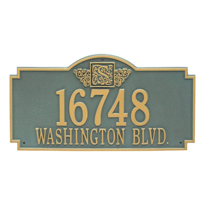Whitehall Monogram Estate Wall Two Line
