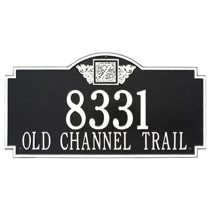 Whitehall Monogram Estate Wall Two Line