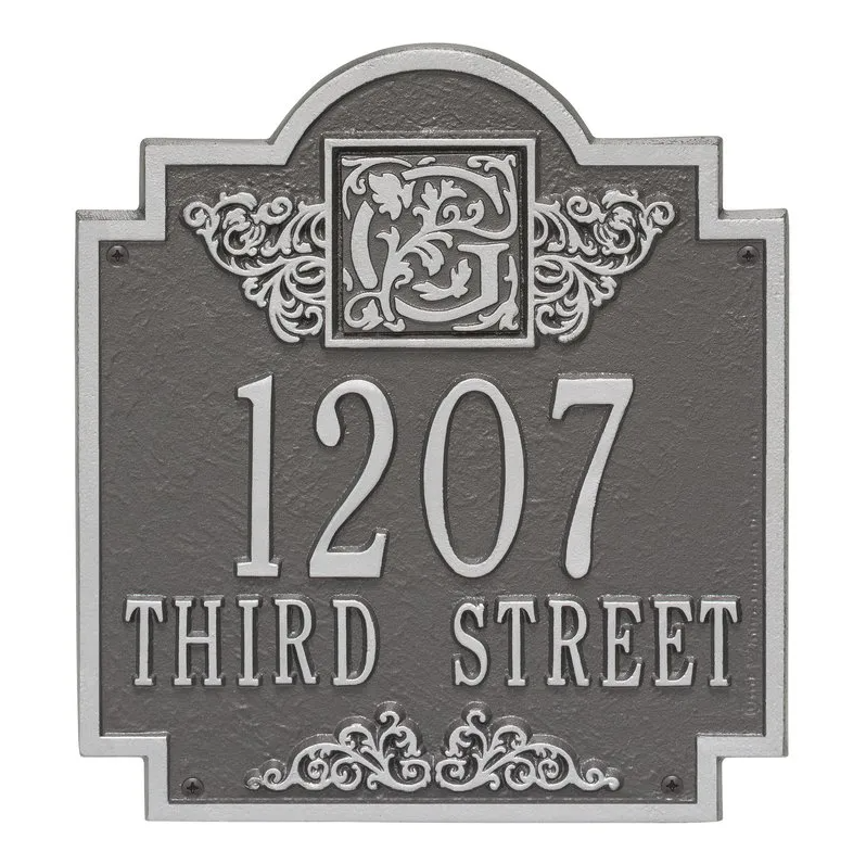 Whitehall Monogram Standard Wall Two Line WH5006
