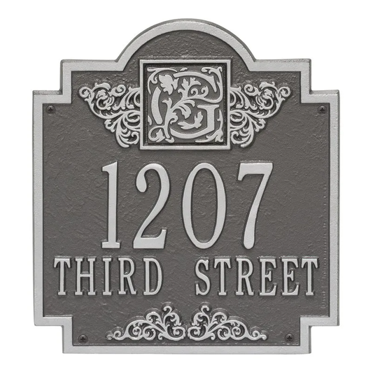 Whitehall Monogram Standard Wall Two Line WH5006