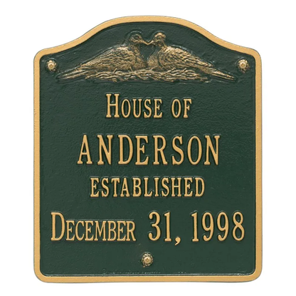 Whitehall Products Hawthorne Plaque
