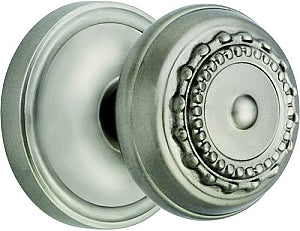 Nostalgic Warehouse Meadows Knob with Classic Rosette - Satin Nickel
