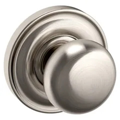Baldwin Estate 5030 Knob Shown With 5048 Rose in Satin Nickel