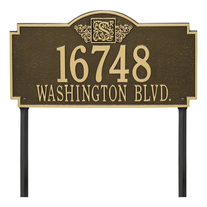 Whitehall Monogram Estate Lawn Two Line