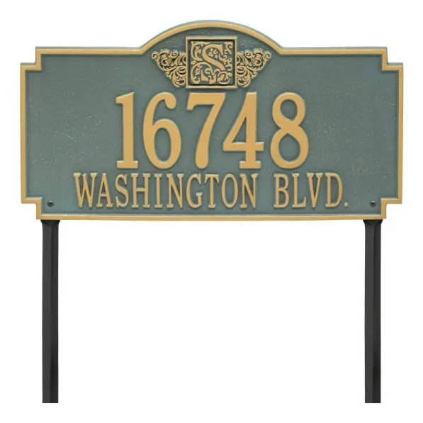 Whitehall Monogram Estate Lawn Two Line