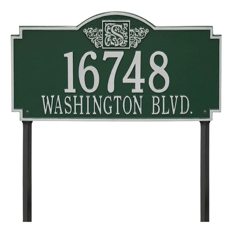 Whitehall Monogram Estate Lawn Two Line