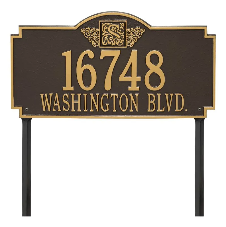 Whitehall Monogram Estate Lawn Two Line