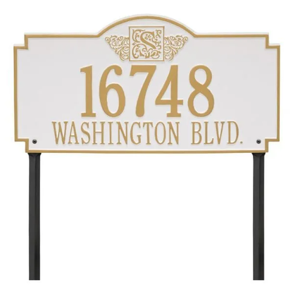 Whitehall Monogram Estate Lawn Two Line