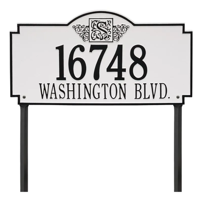 Whitehall Monogram Estate Lawn Two Line