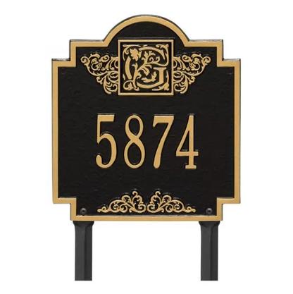 Whitehall Monogram Standard Lawn One Line