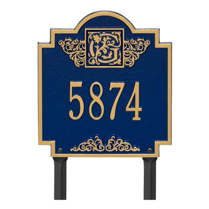 Whitehall Monogram Standard Lawn One Line