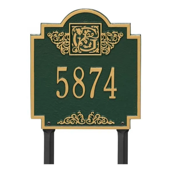 Whitehall Monogram Standard Lawn One Line