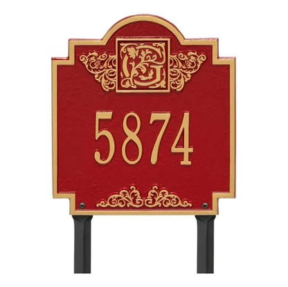 Whitehall Monogram Standard Lawn One Line