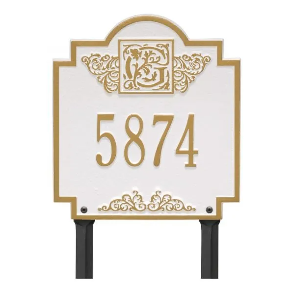 Whitehall Monogram Standard Lawn One Line
