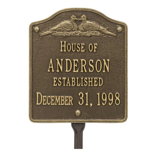 Whitehall Products Hawthorne Plaque