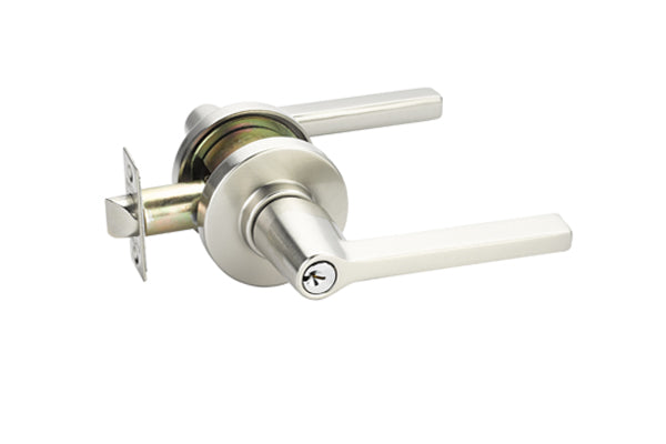 Helios keyed lever with disk rosette - Finish pictured may not reflect finish ordered