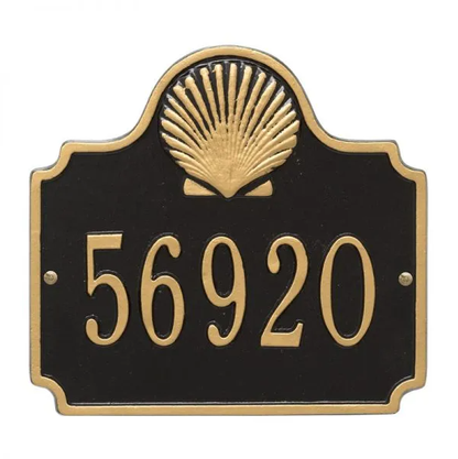 Whitehall Conch Plaque Standard Wall One Line