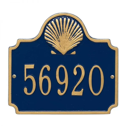 Whitehall Conch Plaque Standard Wall One Line