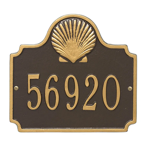 Whitehall Conch Plaque Standard Wall One Line