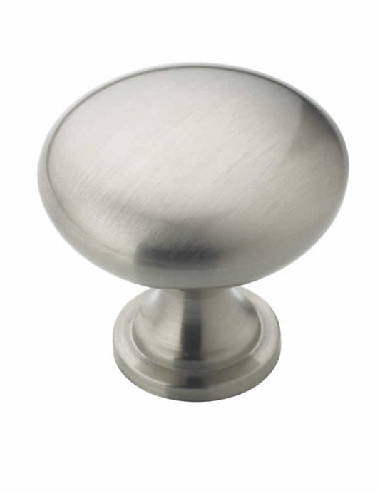 Amerock Allison Value 1-1/4 Inch Cabinet Knob In Satin Nickel