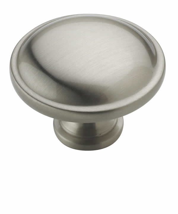 Amerock Allison Value 1-1/4 Inch Cabinet Knob In Satin Nickel