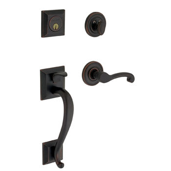 Baldwin Madison Handleset 190 Satin Black