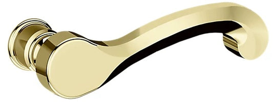 Baldwin Estate 5445v - Polished Brass ( Shown with 5048 Rosette, ROSETTE NOT INCLUDED )