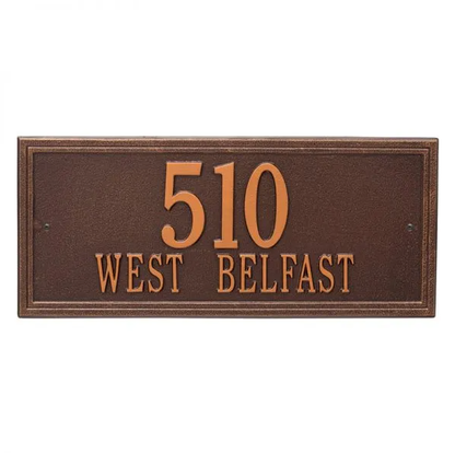 Whitehall Double Line Border Estate Wall - Two Line